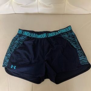Used Under Armour heat gear shorts with pockets